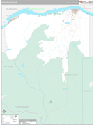 Hood River County, OR Digital Map Premium Style